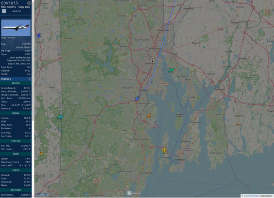 Github AnyFlightTracker by @rtmladsb:mastadon.social