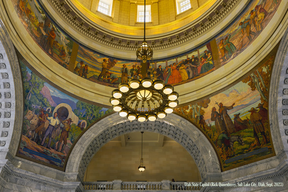 Utah State Capitol Building
(Capitol Hill, Salt Lake City, Utah, USA)