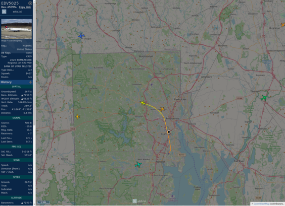 Github AnyFlightTracker by @rtmladsb:mastadon.social