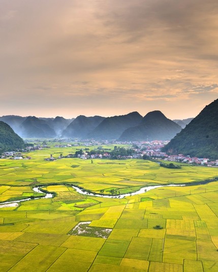 Bac Son, Vietnam, is famous for its stunning rice terraces and scenic beauty, attracting nature enthusiasts and photographers.