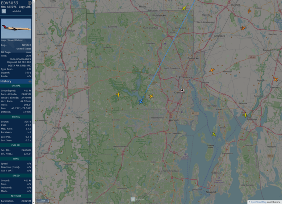 Github AnyFlightTracker by @rtmladsb:mastadon.social