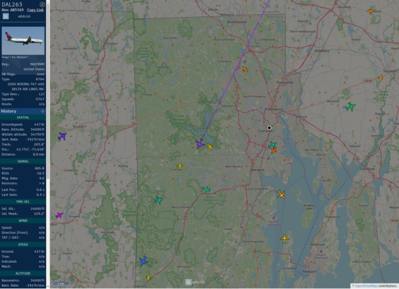 Github AnyFlightTracker by @rtmladsb:mastadon.social