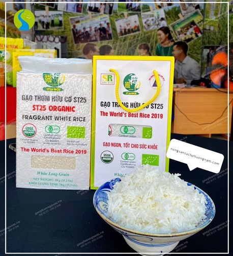 Gạo hữu cơ ST25