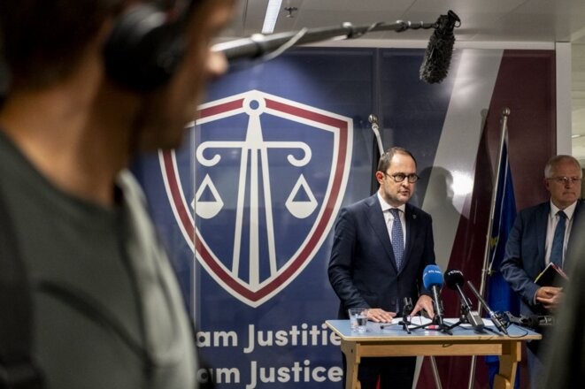 Le ministre de la justice belge Vincent Van Quickenborne a démissionné. © Photo Hatim Kaghat / Belga mag via AFP