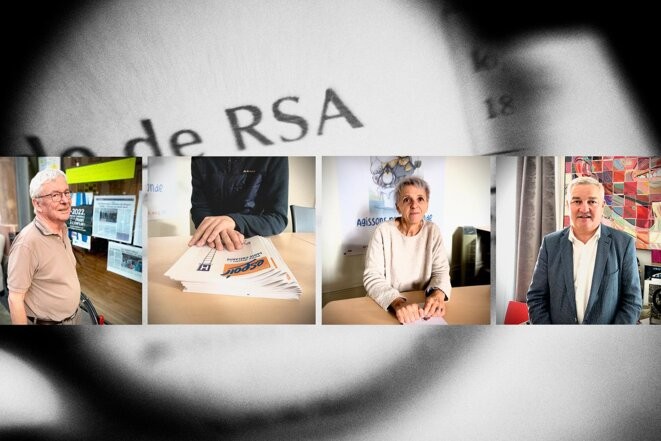 RSA conditionné au bénévolat : l’Alsace mitigée après l’avoir testé  © Photomontage Mediapart