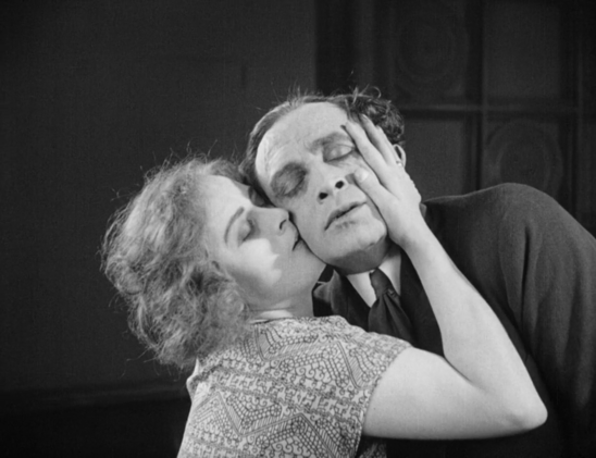 The Hands of Orlac, 1924; Alexandra Sorina (Yvonne Orlac) & Conrad Veidt (Paul Orlac)