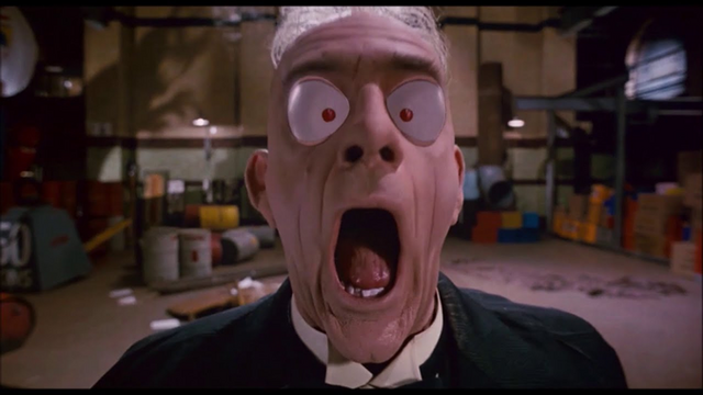 Dr.Doom van Who Framed Roger Rabbit, met flink uitpuilende ogen