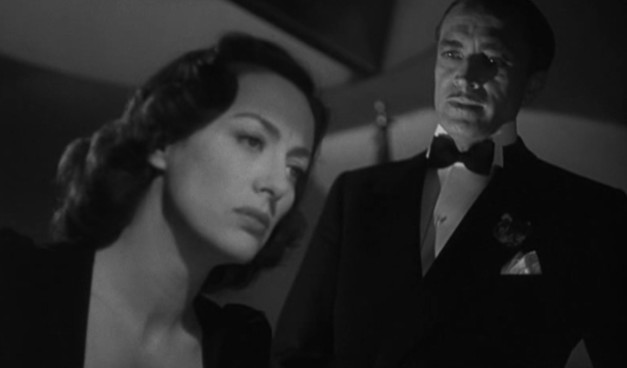 A Woman's Face, 1941; Joan Crawford (Anna Holm) & Conrad Veidt (Torsten Barring)