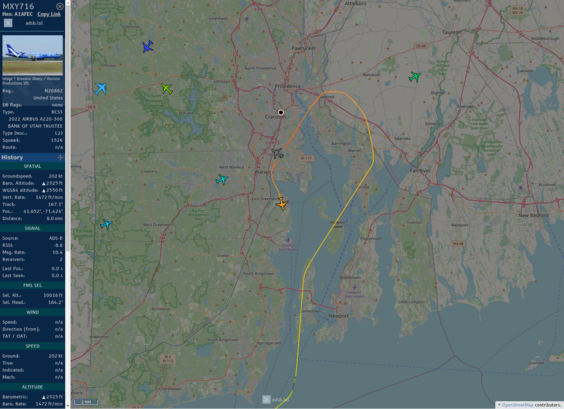 Github AnyFlightTracker by @rtmladsb:mastadon.social
