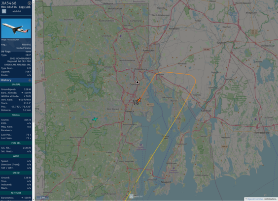Github AnyFlightTracker by @rtmladsb:mastadon.social