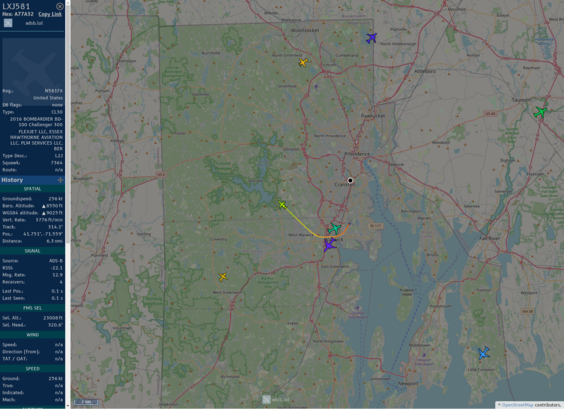 Github AnyFlightTracker by @rtmladsb:mastadon.social