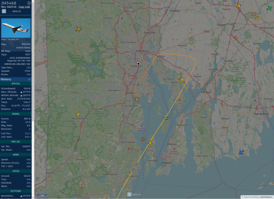Github AnyFlightTracker by @rtmladsb:mastadon.social