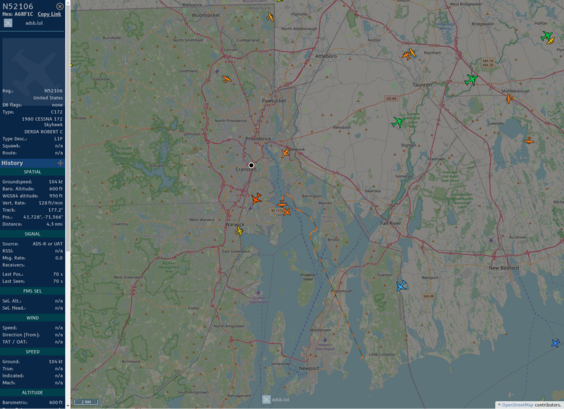 Github AnyFlightTracker by @rtmladsb:mastadon.social