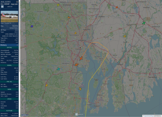 Github AnyFlightTracker by @rtmladsb:mastadon.social