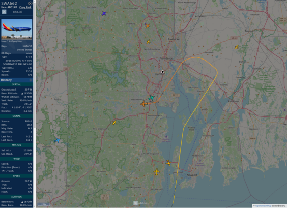 Github AnyFlightTracker by @rtmladsb:mastadon.social