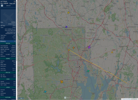 Github AnyFlightTracker by @rtmladsb:mastadon.social