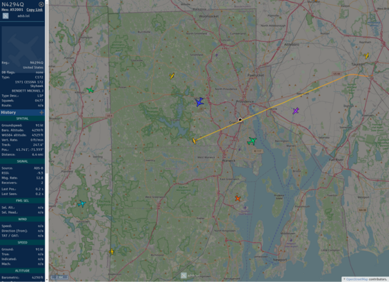 Github AnyFlightTracker by @rtmladsb:mastadon.social