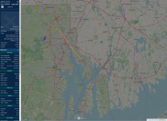 Github AnyFlightTracker by @rtmladsb:mastadon.social