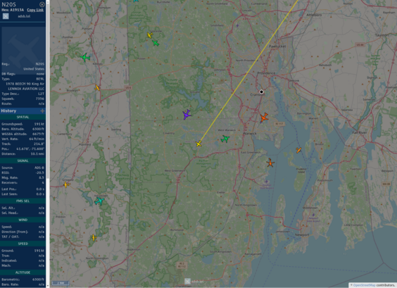 Github AnyFlightTracker by @rtmladsb:mastadon.social
