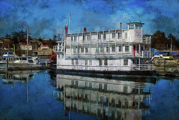 This is the Newport Belle, a floating Bed and Breakfast moored on Yaquina Bay on the Oregon Coast!  #BuyIntoArt #Art #ThomZehrfeldPhotography #PhotographyIsArt #Photography #Fotografie
#ArtForSale #ArtMatters #MastoArt #Mastodon #ArtforInteriorDesign #HospitalityInteriors 
#InteriorDesign #Wallart #InteriorDecorating #WallArtForSale #PNW #NewportBelle #NewportOregon #OregonCoast #riverboat #sternwheeler #paddlesteamer #paddlewheel #YaquinaBay

Prints available at: https://1-thom-zehrfeld.pixels.com/featured/newport-belle-in-yaquina-bay-thom-zehrfeld.html?newartwork=true