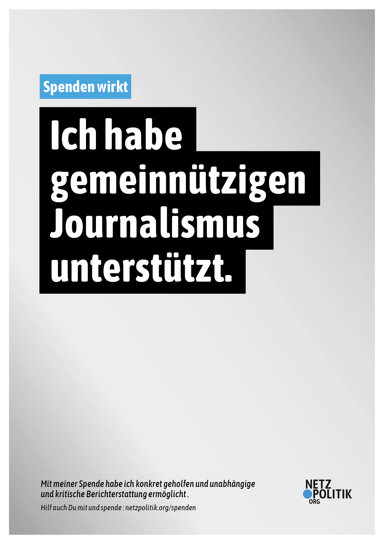 Posted media