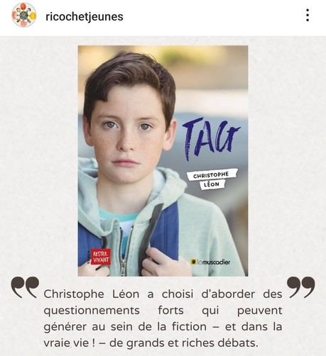 Couverture TAG et citation chronique