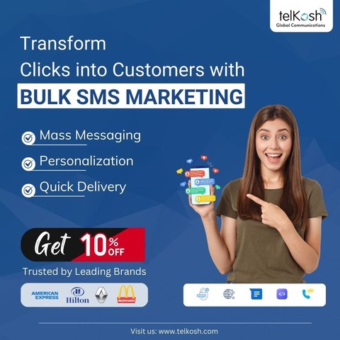 Transform Clicks Into Customers With Bulk SMS Marketing !