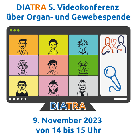 Logo der DIATRA-Videokonferenzen