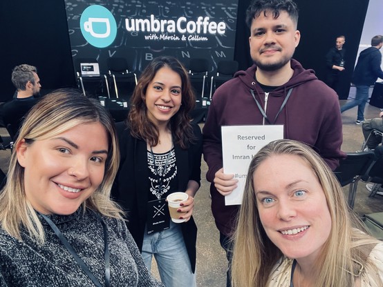 Photo of some awesome Cogworks people at UK Fest. 