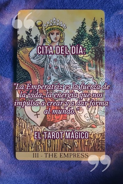 La Emperatriz Tarot