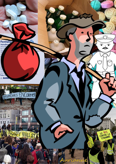 A finales de los años setenta se desarrolló la idea neoliberal de que si trabajas duro puedes tener éxito, pero si fracasas es porque no te has dotado de los medios necesarios. En los años 80, bajo la era Thatcher/Reagan, los países occidentales se desindustrializaron y surgió el desempleo masivo. En los años 90, los izquierdistas de la “cool Britannia”, como Tony Blair, Bill Clinton, Jospin y Zapatero, reindustrializaron los países occidentales, pero las empresas se instalaron en las grandes ciudades. Los alquileres se disparaban y los propietarios se enriquecían enormemente. A principios de la década de 2000, el 83% de los parlamentarios de las democracias occidentales estaban vinculados a la promoción inmobiliaria. En la década de 2000, los neoconservadores en el poder, con el pretexto de la política sanitaria, insistían en que era culpa de los individuos si fracasaban o enfermaban.
De 2000 a 2019, crecen los movimientos de revuelta contra la economía neoliberal: “Occupy Wall Street” en Estados Unidos, los “podemos” en España, los chalecos amarillos en Francia, los “indignados” en Grecia, el movimiento Cinco Estrellas en Italia. A estos movimientos de masas antineoliberales se unen movimientos de masas ecologistas como la “Rebelión contra la extinción”, “Viernes por el futuro” y los “levantamientos de la tierra”. Estos movimientos están siendo reprimidos con una violencia terrible. En la década de 2000, con W. Bush, Sarkozy, 