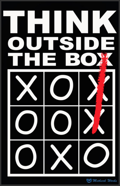 THINK OUT OF THE BOX