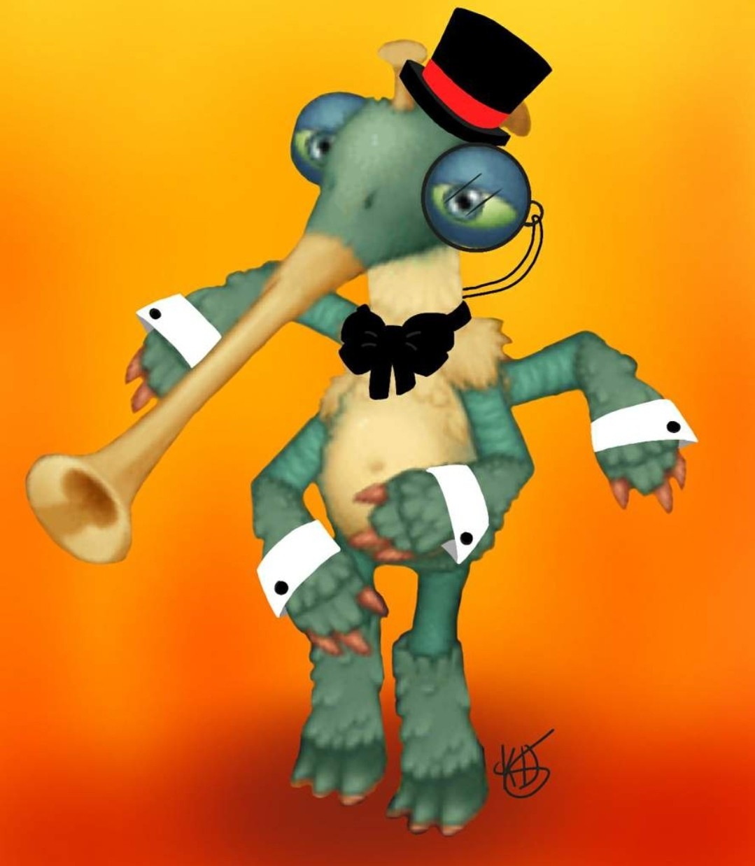 Floogull : "Happy Hallowen ya'll It's on" - Mastodon