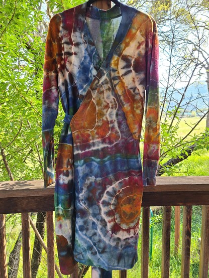 Front of the cardigan