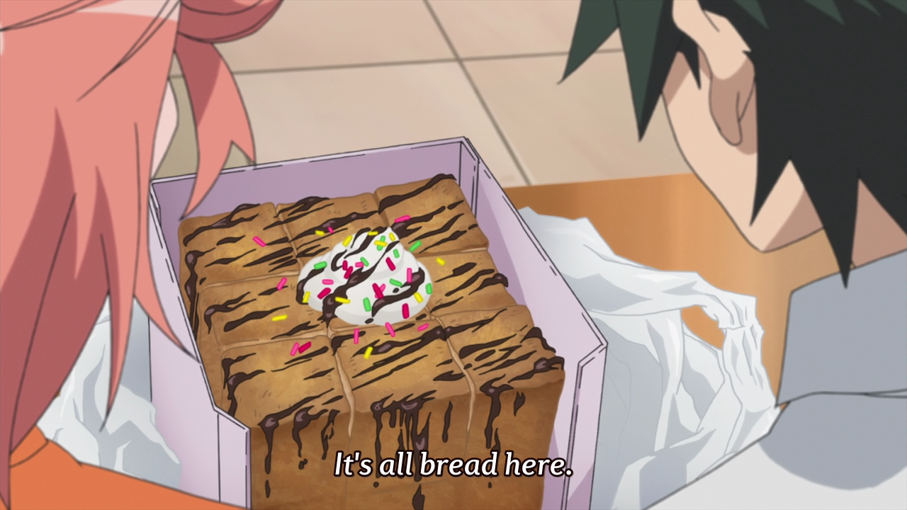 Oishii~desu ‣ Anime Food — Bread and Cheese - Isekai Izakaya: Kyoto  Aitheria...