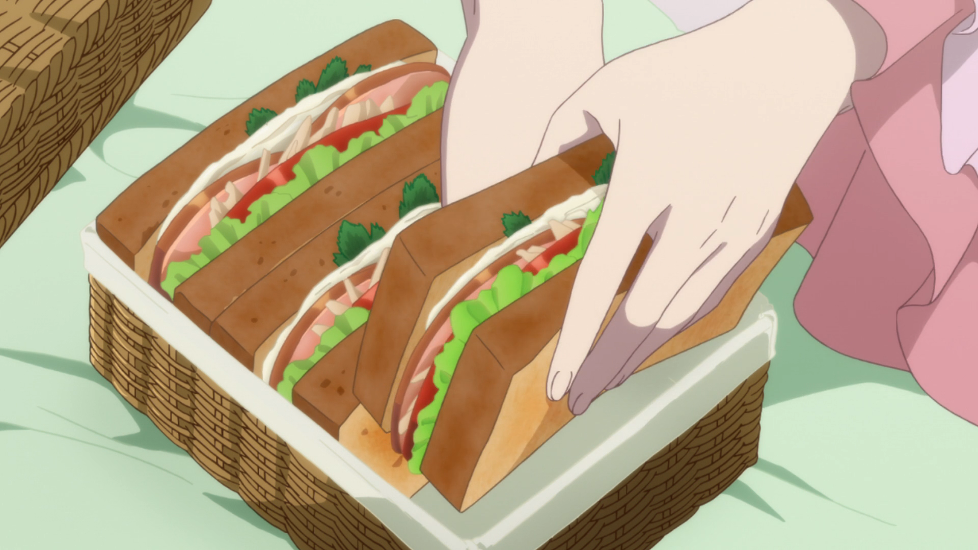 Kento Nanami sandwich set from the French-style Beverly Hills Boulangerie  café - Anime Trending | Your Voice in Anime!