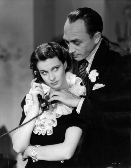 Dark Journey, 1937; dir. Victor Saville; Vivien Leigh (Madeleine Goddard) & Conrad Veidt (Baron Karl Von Marwitz)