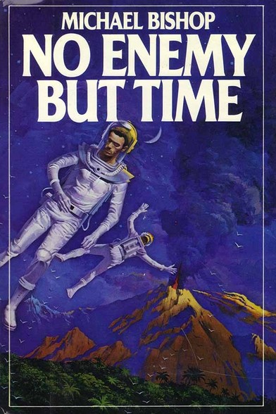 Cover of Bishop's No Enemy But Time (Timescape 1982), a Nebula winner.