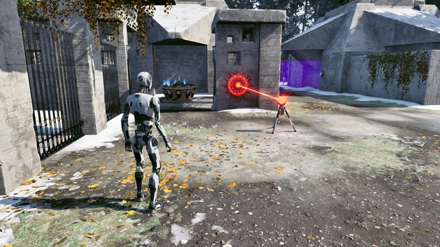Picture of a solved puzzle in The Talos Principle 2. 1k in third person view.