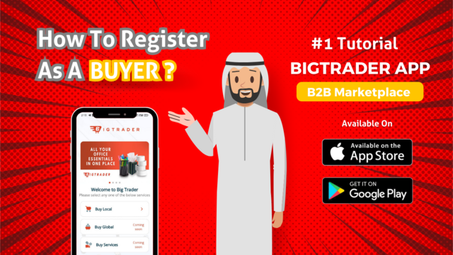buyer registration on BigTrader Marketplace