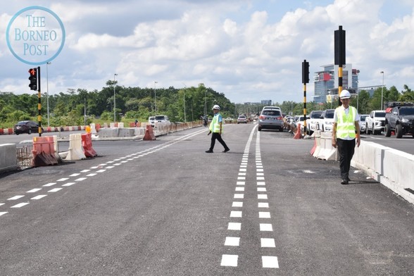 The TSP system at the ILP roundabout traffic light intersection. / Photo from the linked article.