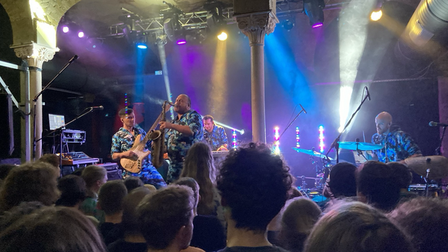 Subgazer live on stage in Berlin 