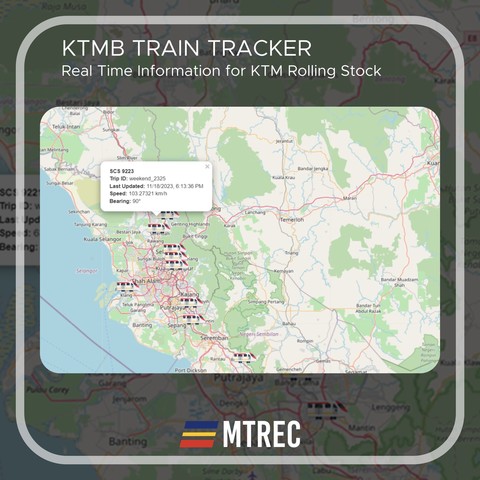 KTMB Train Tracker by MTREC