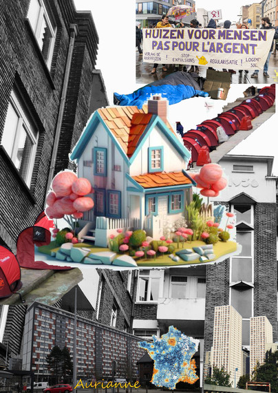 ¿Por qué es tan caro comprar o alquilar una vivienda? ¿Por qué se obliga a la gente a pagar cuando “el derecho a la vivienda es un derecho humano”? Con medios económicos limitados, es difícil encontrar una vivienda asequible y de buena calidad. (https://www.humanrights.ch/fr/nouvelles/droit-humain-logement)
En las ciudades, los precios se han disparado. Se han vuelto inaccesibles para una parte de la población. Y el campo se está vaciando porque ya no hay servicios públicos ni medios de subsistencia (no hay empleo). (Mapa de precios medios por m² por municipio para la venta de casas y pisos en 2020: https://www.data.gouv.fr/fr/reuses/carte-des-prix-moyens-au-m2-par-commune-des-ventes-de-maisons-et-dappartements-en-2020/) Sin embargo, los propietarios y los vendedores no producen riqueza. La recogen de otros. Los empresarios tienen que aumentar los salarios para hacer frente a los costes de la vivienda. Los empleados tienen que recortar otros gastos para pagar las facturas, a pesar de que son ellos quienes producen la riqueza. El número de comidas servidas en los “restos du coeur” se dispara, al igual que la demanda de viviendas sociales.
La respuesta del gobierno es pagar cada vez más para construir viviendas, y todos los gobiernos del mundo desfiscalizan la producción de viviendas para pedir a los propietarios que construyan más. Estos propietarios son los que menos impuestos pagan. La p