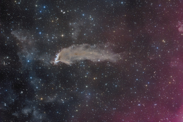 10-inch remote, NA, astrofotografie, astronomie, astronomy, astrophotography, cg1, cometary globule, gum nebula, hakos, hakos guest farm, ias, ias observatory, ias observatory hakos, khomas, namibia, puppis, world