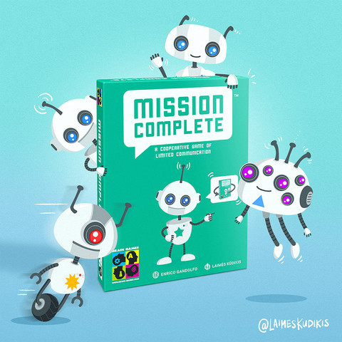 Mision Complete žaidimo cover reveal
