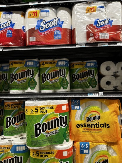 More rolls of paper towels with more questionable math. 