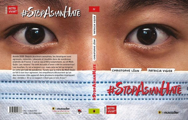 À-plat couverture et 4e de couv. de #stopasianshate