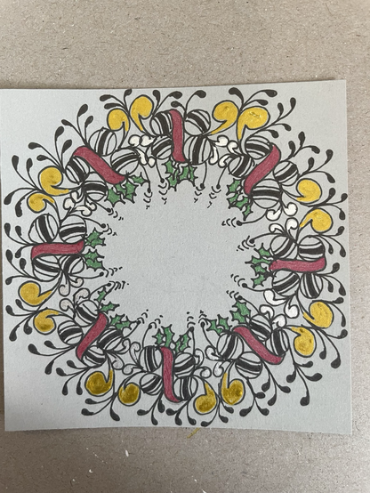 Tangled wreath 