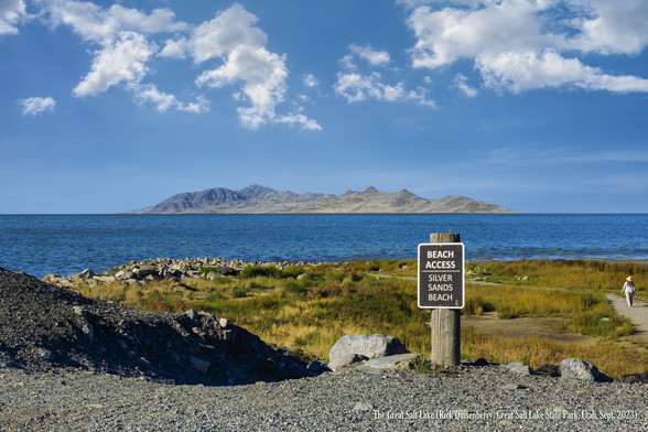 The Great Salt Lake
(Great Salt Lake State Park, Utah)
